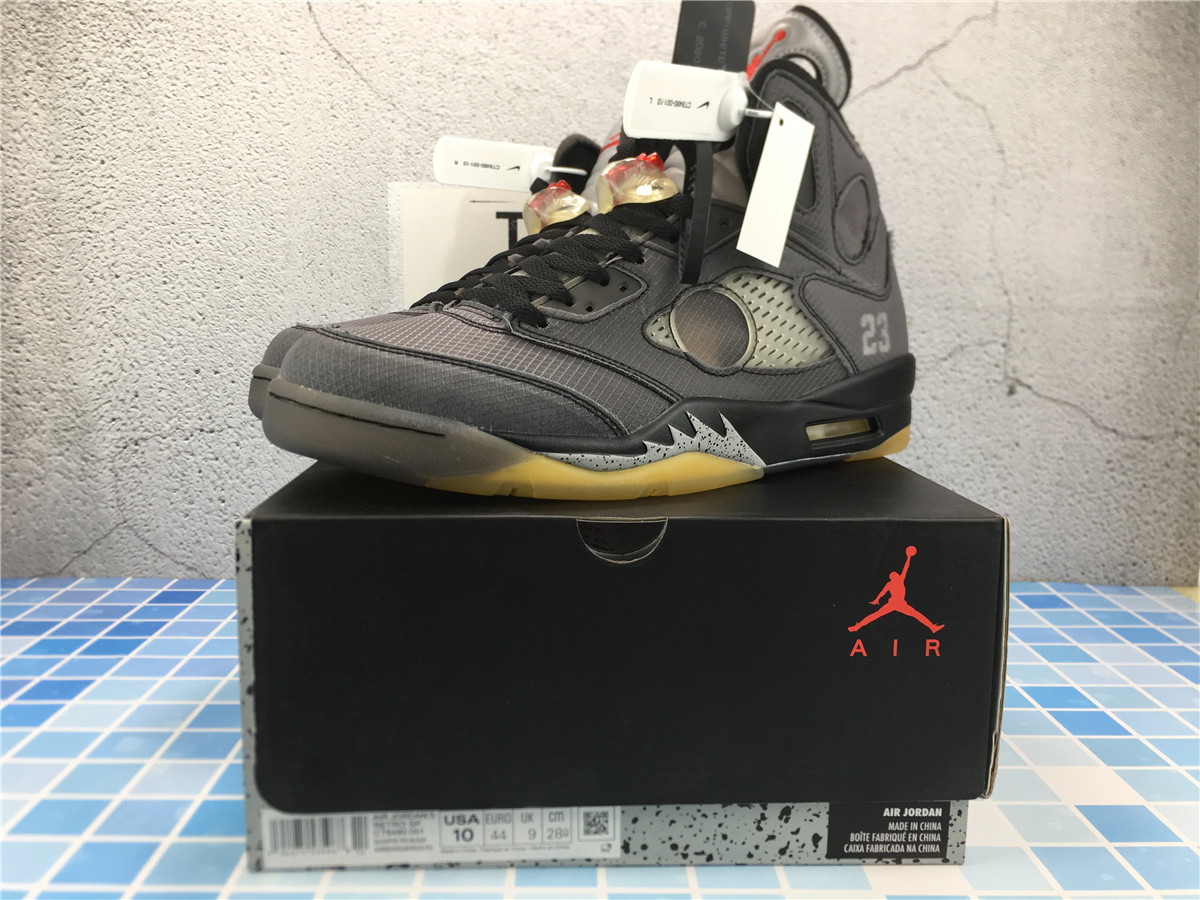 OG Batch Off-White x Air Jordan 5 Retro SP Muslin CT8480 001